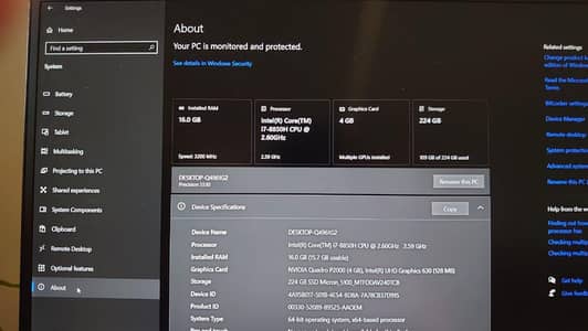 Laptop for gaming/video editing