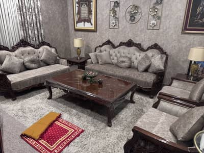Sofa Set with Dining Table