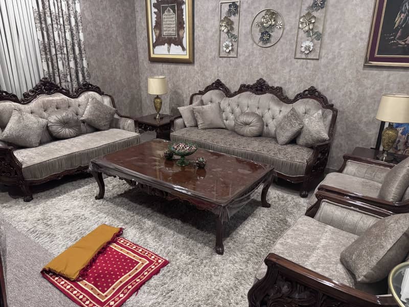 Sofa Set with Dining Table 0