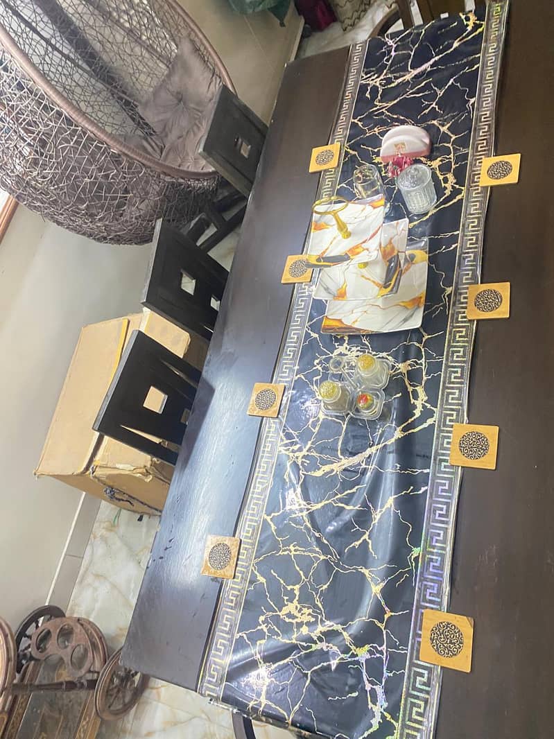 Dining table with 8 chairs 4