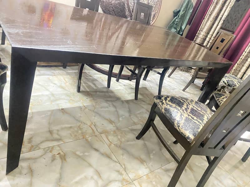 Dining table with 8 chairs 13