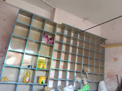 Rack shop and counter
