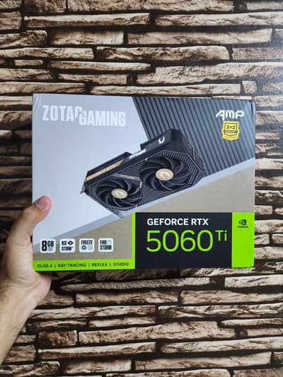 5060ti 8gb zotac amp edition new