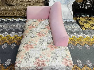 Luxury Pink Chaise Lounge Sofa