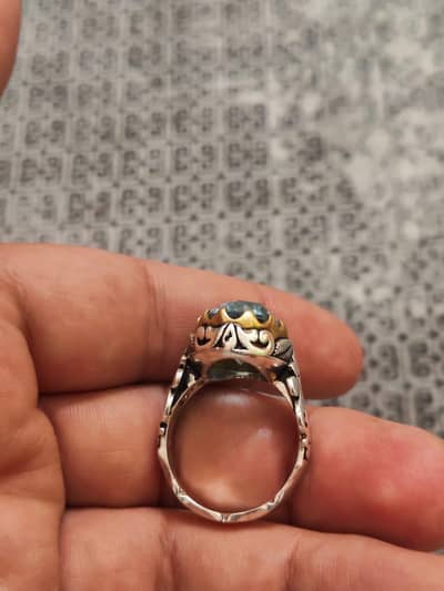 Natural Topaz ring