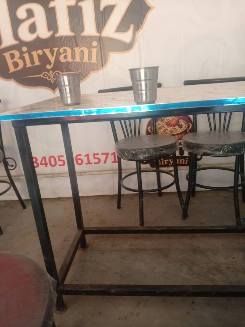 2 Iron table 1