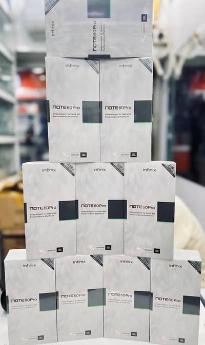 Infinix Note 60 Box Pack/ Note Edge / Hot 60 Pro Plus+ 60i Smart 20 10