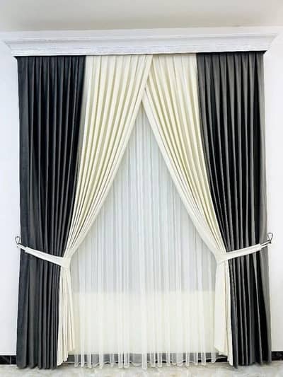 curtains cloth/ curtains / poshish
