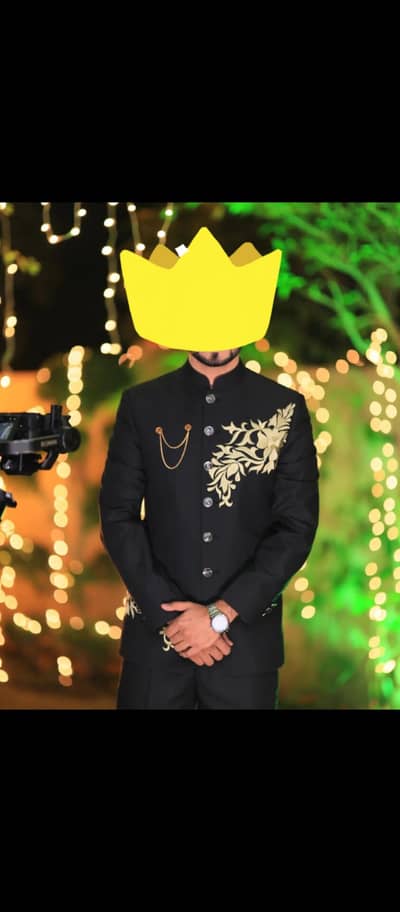 Branded Finest Quality Suit Prince coat complete suit
