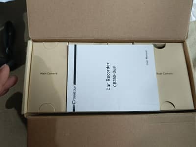 Dash Cam with frount and back cam wit SD card