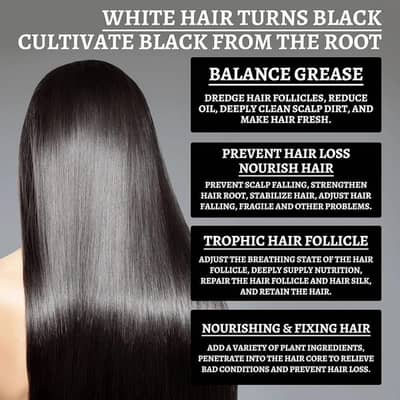 Hair serum white hair ko black krny k liye