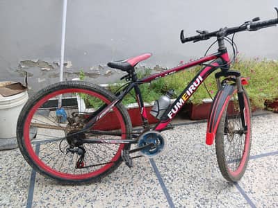 mountain bicycle with Gairs