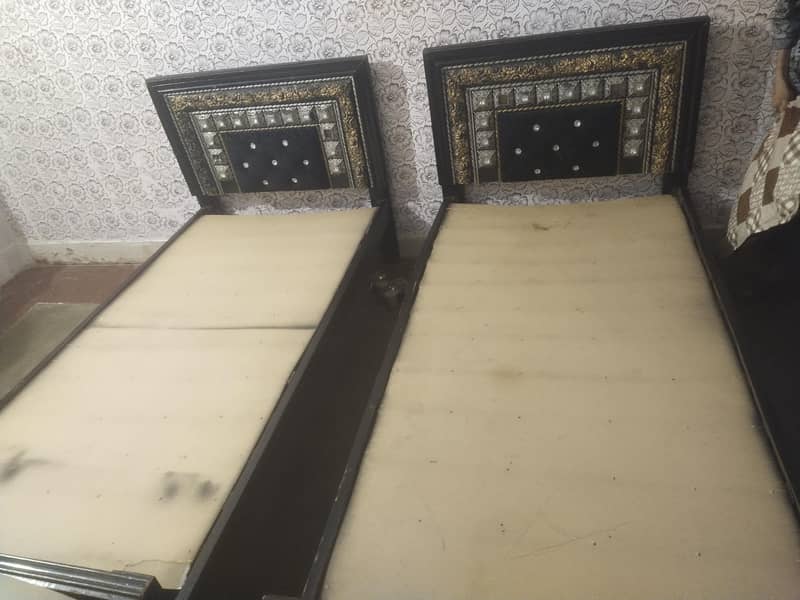 2 x single bed 1
