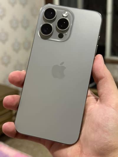 iPhone 15 Pro Max – Natural Titanium | 256GB | Premium Bypass