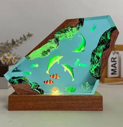 Epoxy Resin Lamp Banate Hain/ 03019225195