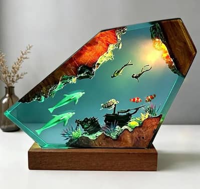 Epoxy Resin Lamp Banate Hain/ 03019225195