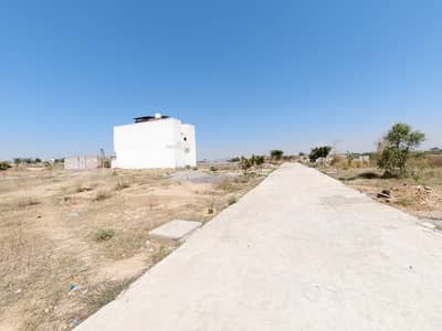 5.33 Marla Corner Commercial Plot for Sale in Zamar Valley