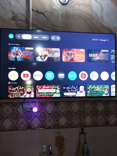 Haier 50 inch QLed Android (H50S80EUX) 3 months use