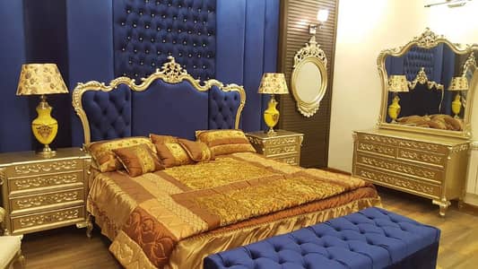 Par Day and short Time One and Two BeD Room appaertment Available Bahria Town Phase 4 and 6 Empire Heights 2 family apartment any time available