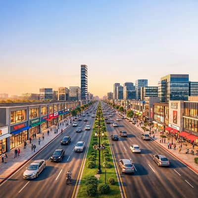 4 Marla Commercial Plot for Sale | Broadway, Al Kabir Town Phase 2