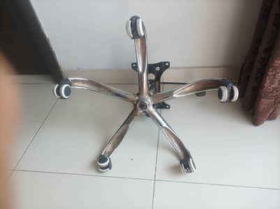 Office Chair Spare part - DIY equipment -With 5 Chrome-Quoted 5 wheels