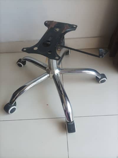 Office Chair Spare part - DIY equipment -With 5 Chrome-Quoted 5 wheels