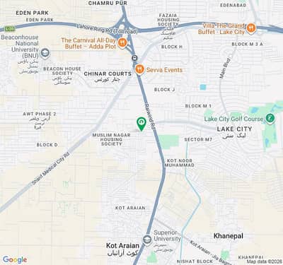 3 Marla Residential Plot Available For Sale In Al Kabir Town Phase-2 Block A