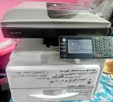 Richo 301 copiers printer scanner