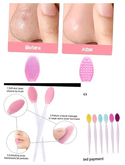 face scrubber_black,whitehead remover