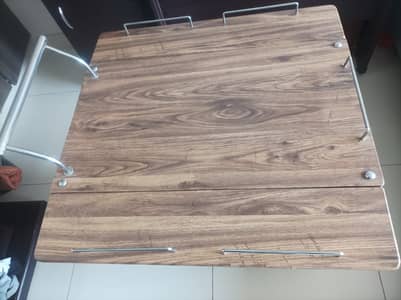 Wooden Expandable Trolley - Multipurpose for Home Appliances & Kitchen