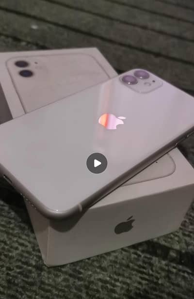 iPhone 11 PTA Approve DUAL Physical 128 GB Complete Box Available