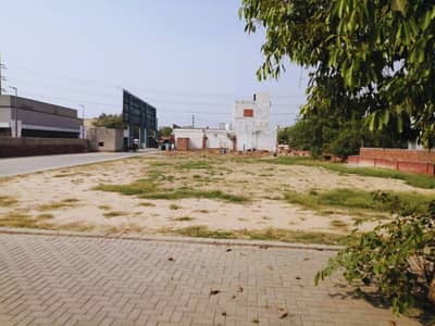 100 Feet Front Commercial Plot For Sale On Main Defense Road Pine Avenue Lahore