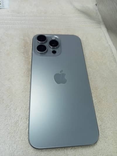 IPhone 15pro max jv natural titanium