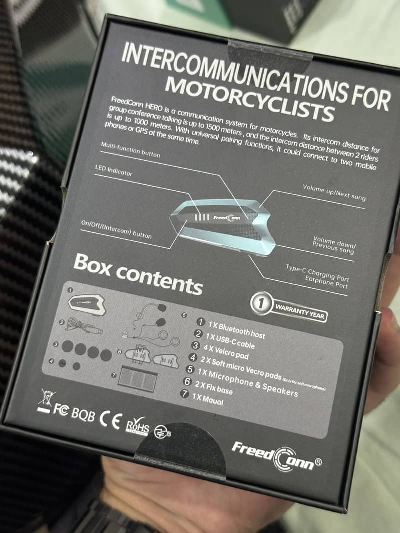 FreedConn HERO Intercom 2