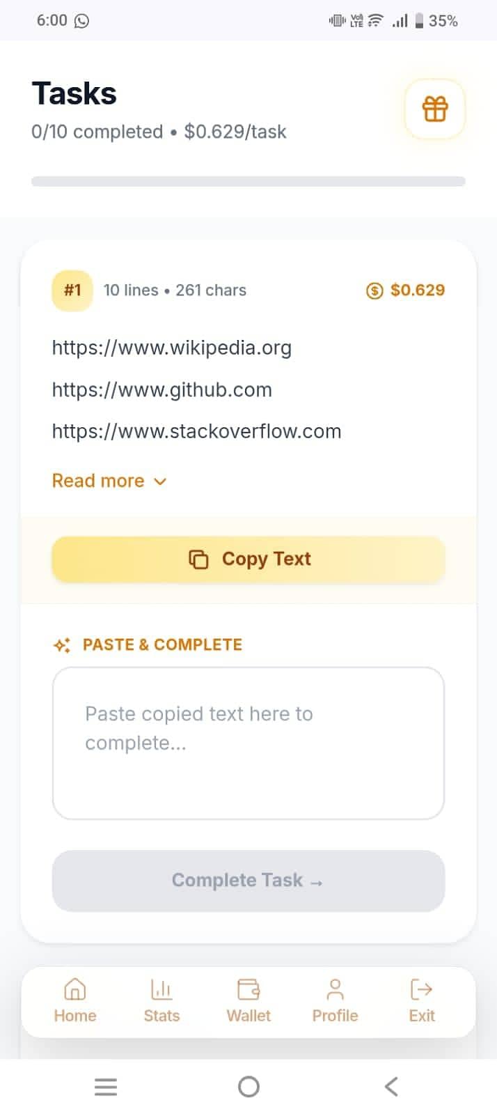 just copy paste working 1
