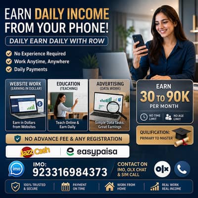 Online Jobs/ Full-Time / Part-Time jobs available / website Work
