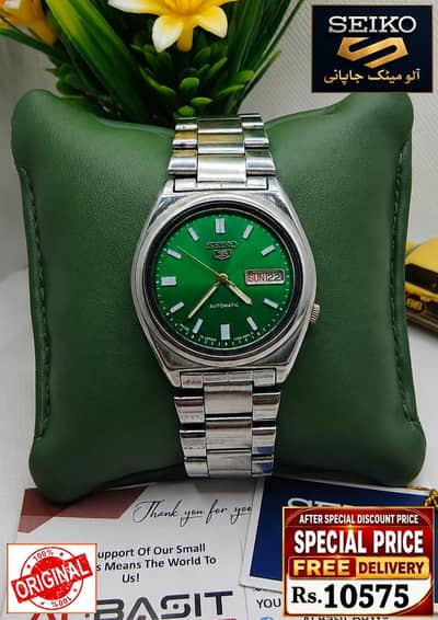 Seiko 5 Citizen Orient Automatic Pre-Owned watch Japan 03161737353