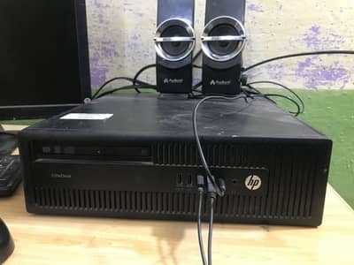 HP Elite desk 705 G2 SFF desktop PC AMD pro A6 4 Gb RAM 320GB  HDD