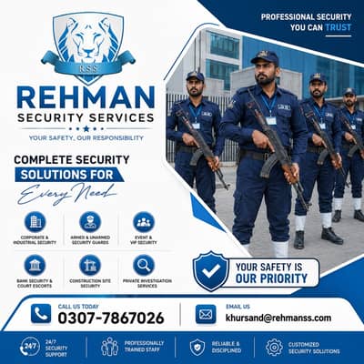 Security Guards || SSG Staff Commandos || Events security Guards