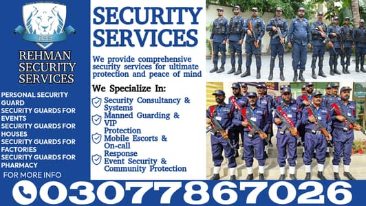 Security Protocol guards | Security Guards Available | Personal Guard