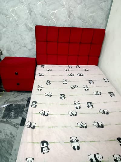 single bed with side table 1 bed price 20000