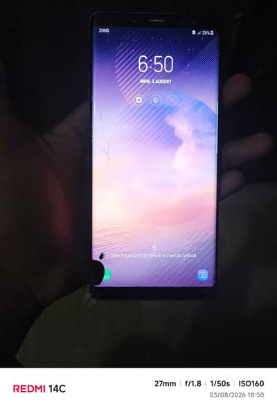Samsung Mobile Note 8 pta approved