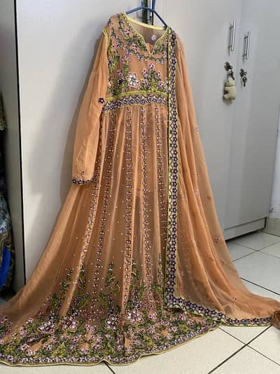 urgent sale full length frock ready to wear