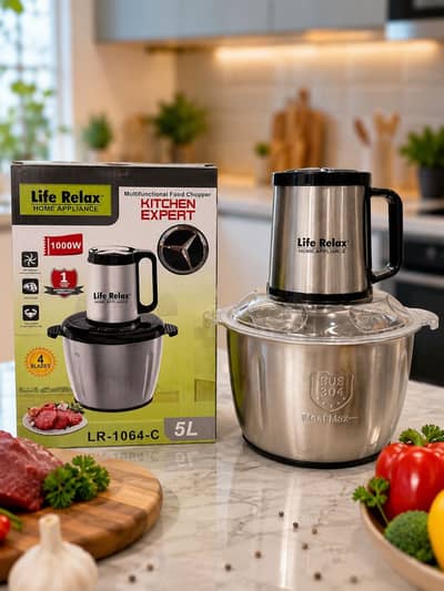 Life Relax 5 L Multifunctional Food chooper