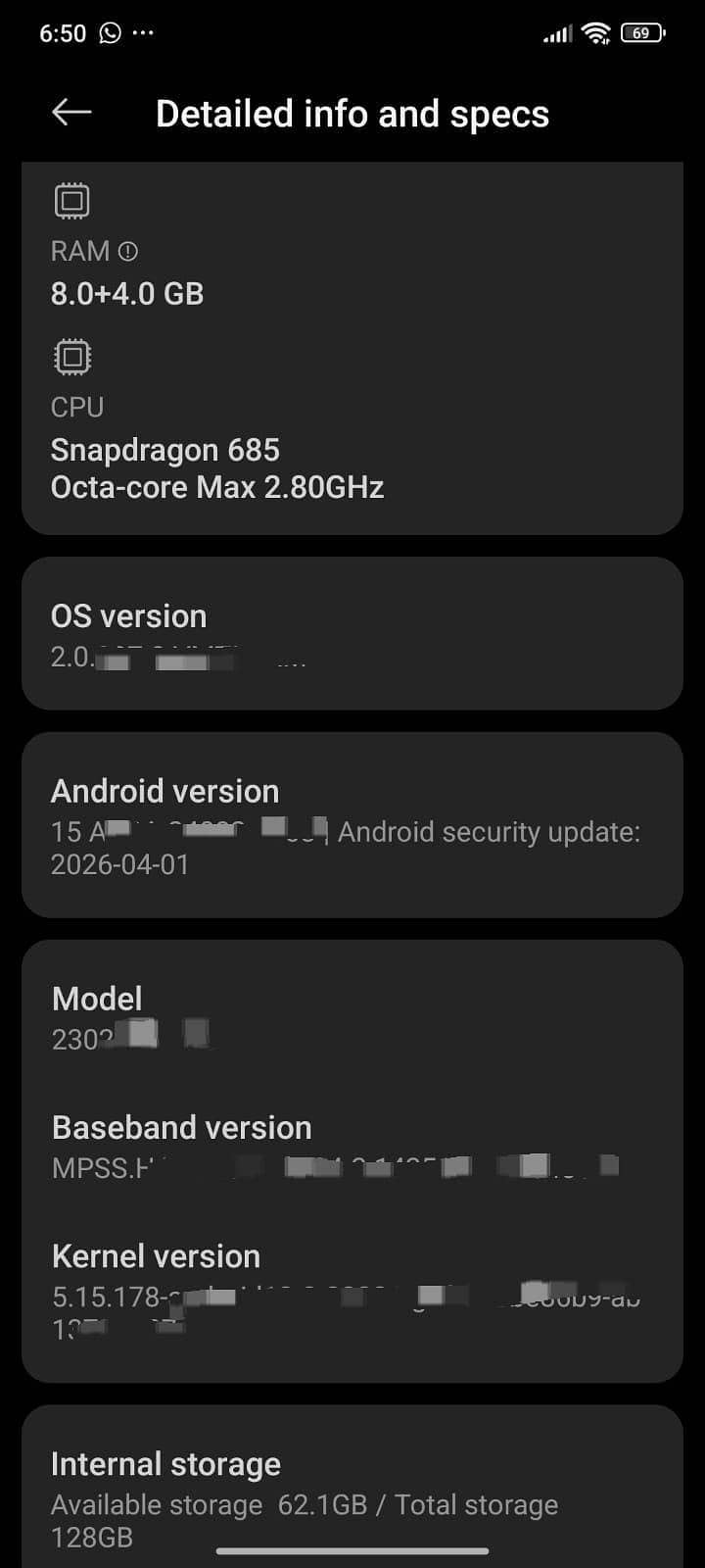 Xiaomi Redmi Note 12 5