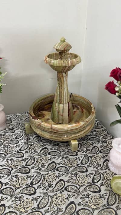 Green Onyx Water Fountain