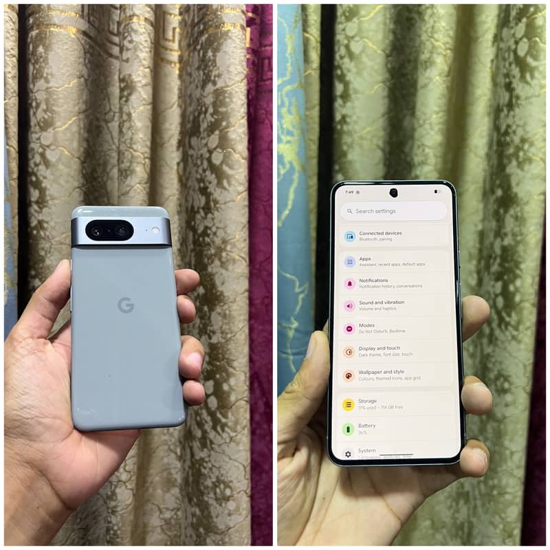 Google pixel 8 4