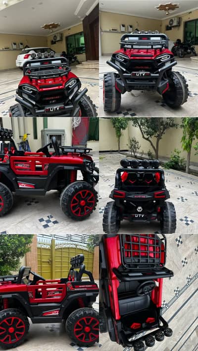 Kids 2 Seater Battery Operated UTV Jeep – Excellent Condition