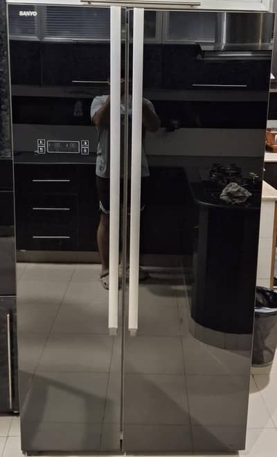 Sanyo 2 Door Fridge