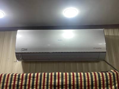 Haier 1 ton Inverter Ac Heat and cool total genuine